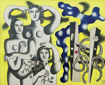 composizione a 3 figure di Leger 1932 - immagine utilizzata per la locandina del seminario