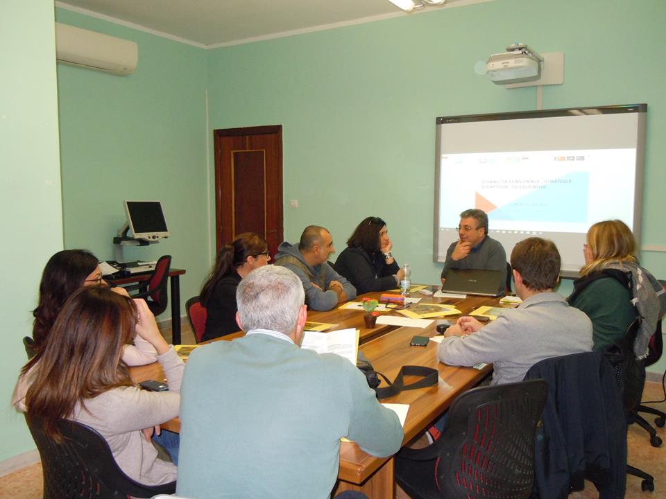 presso la Fondazione MAC insieme di Salerno - il corso di formazione per educatori dell'Istituto Colosimo di Napoli