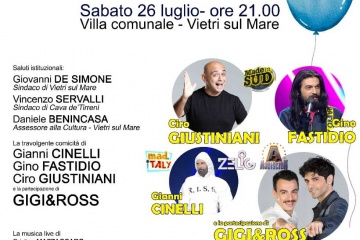 locandina 26 luglio 2025 progetto Dipinto di blu